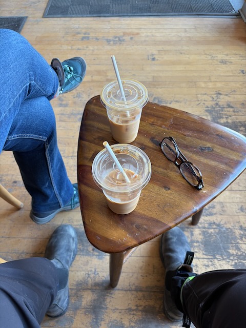 Iced lattes