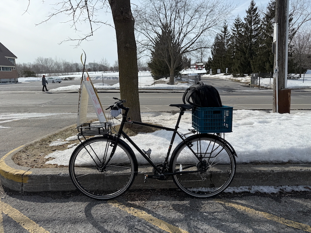 Otto right out of the bike shop